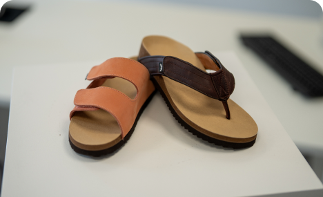 Slippers met steun